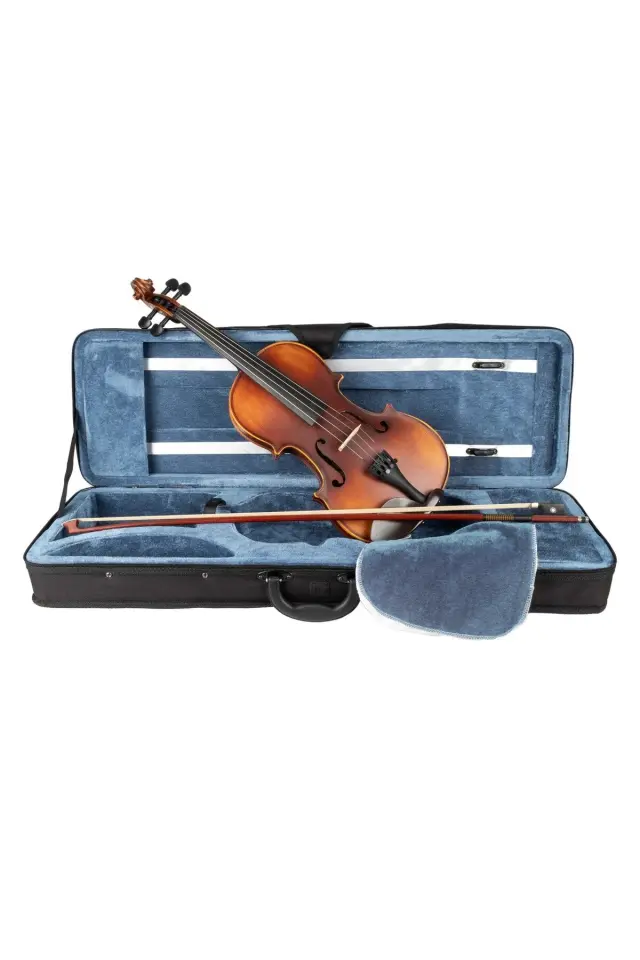 4/4 Mat Keman (Kare Taşıma Çantası Reçine Yay Dahil)