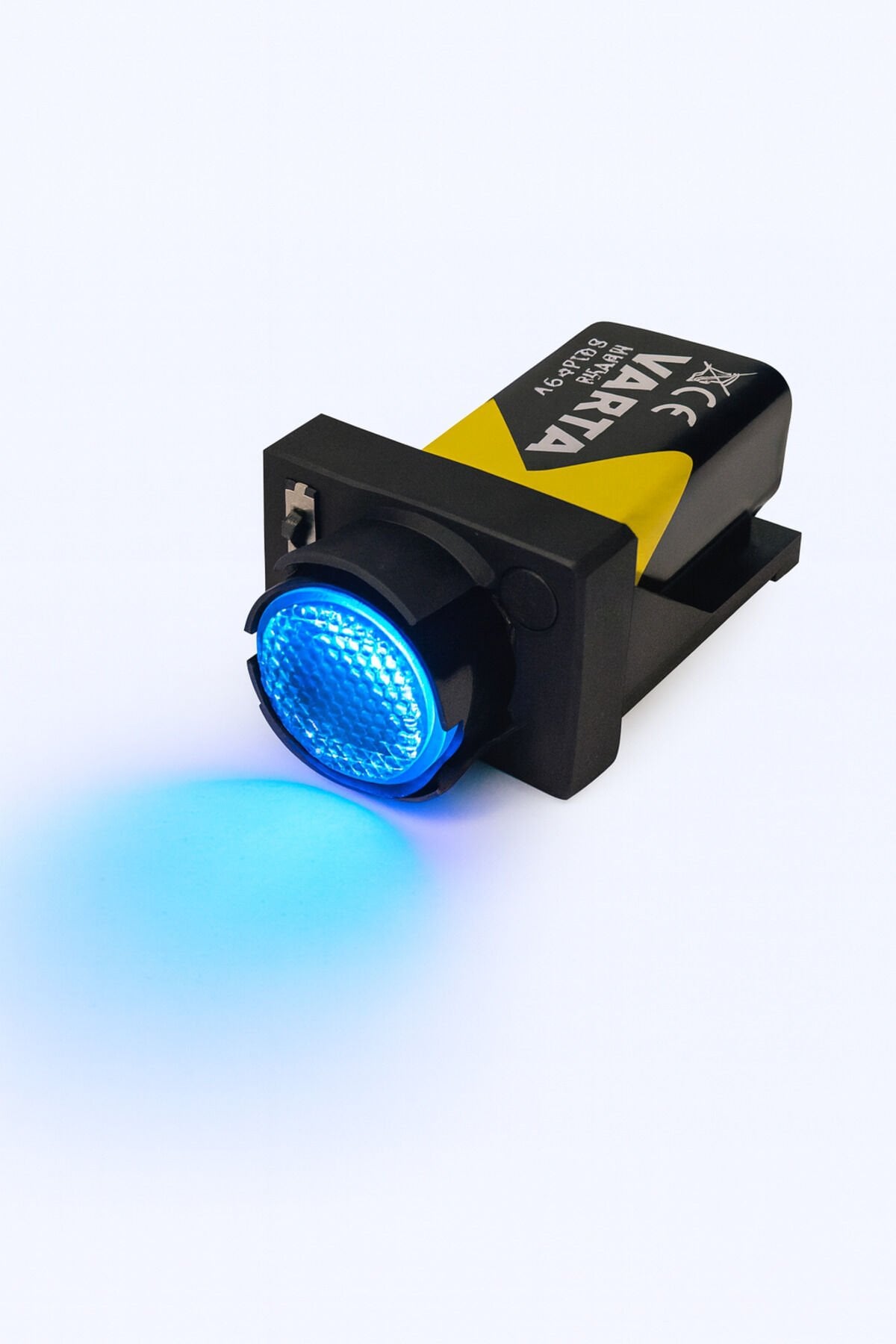 Montavo Mavi Darbuka Işığı – 1W Ritme Duyarlı LED, Pil Dahil