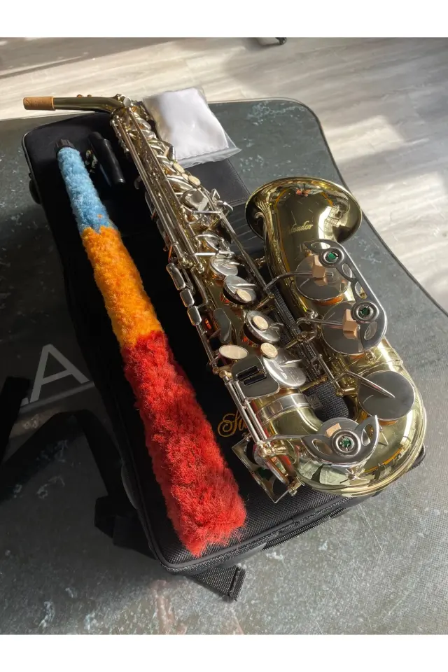 DVJ440 Gold Profesyonel Alto Saksafon (Çanta Ve Aksesuar Dahil)