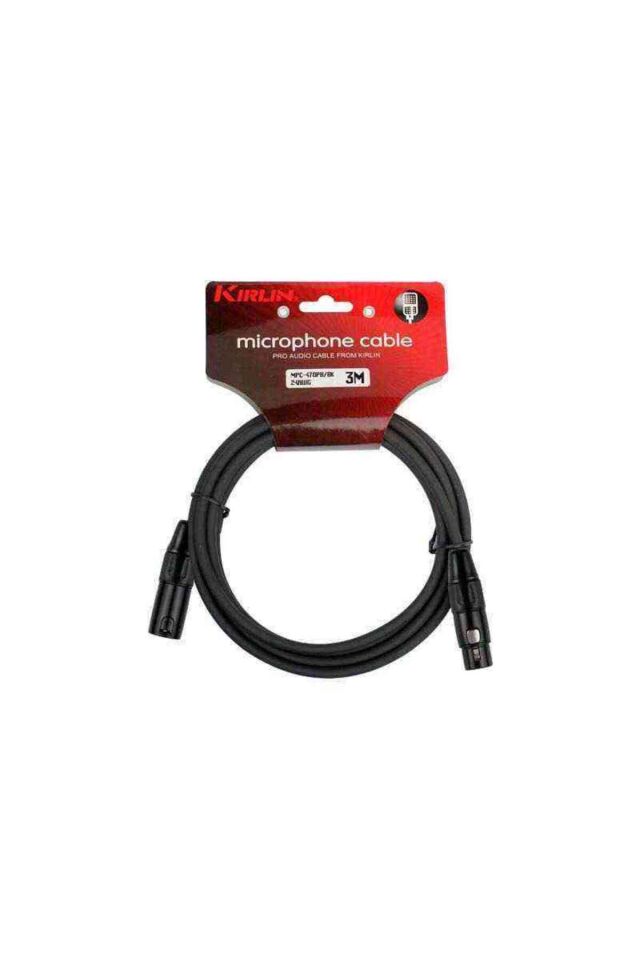 MPC470B-3 XLR-XLR 3 Metre Mikrofon Kablosu