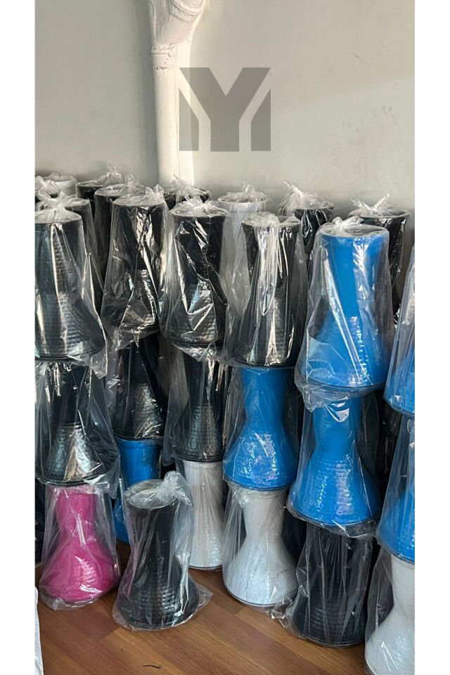 Boncuk Mavi Döküm Darbuka