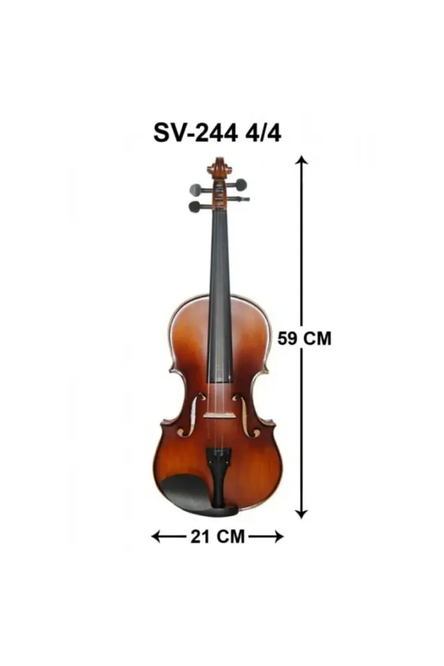 Keman Tam Boy Hareli Sv244 Mat Cila 4/4 Sv244