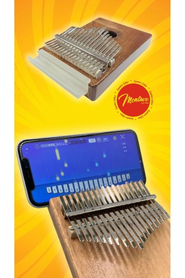 Kalimba Telefon Tablet Tutucu (17 Tuşlu Kalimba Modelleri İçin)