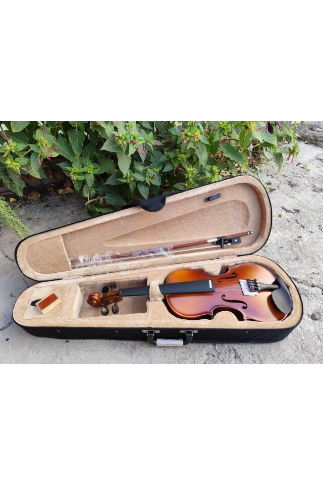 Landler MV-05 1/2 Keman Full Set (Akort Aleti, Keman Methodu, Keman Yastığı, Reçine, Susturucu)