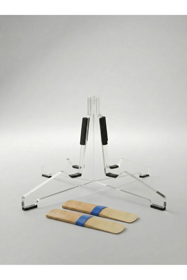 2 Adet Mavi Kuşak Klarnet Kamışı 0.75 + Klarnet Standı