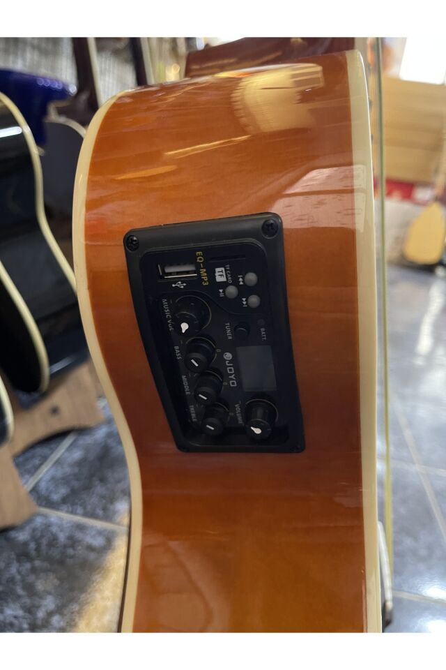 Masterwork 4000CE-NT Naturel Elektro Akustik Gitar