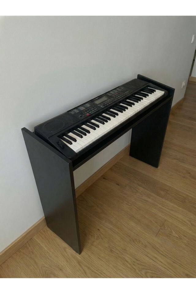 Montavo Ahşap Org Sehpası (CT-X700 CT-S300 PS98 / PS68 / NEM-3100 Uyumlu) — Kahverengi