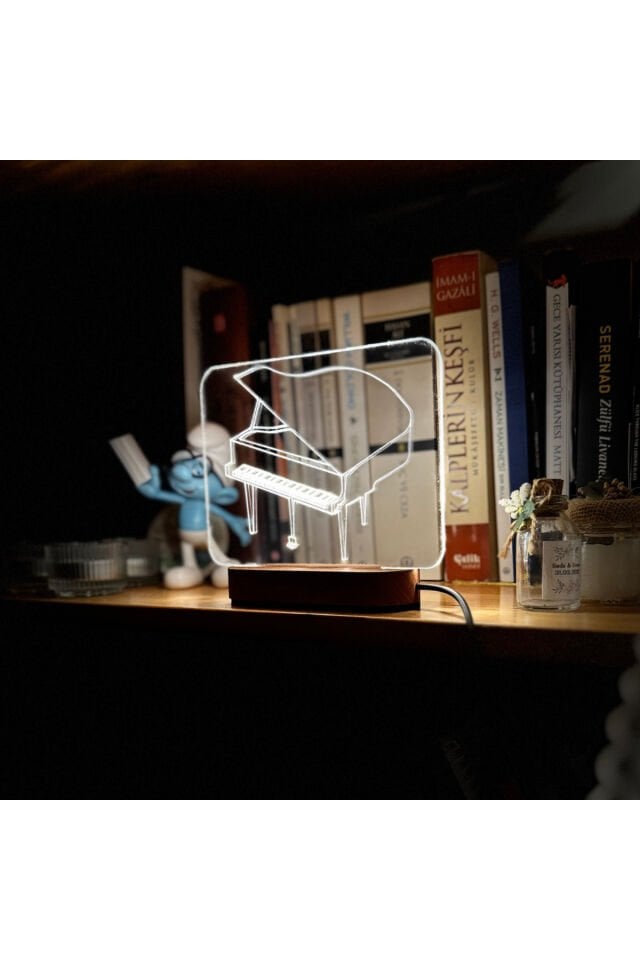 Özel Tasarım Piyano - Gece Lambaları - Tuş Hassasiyetli 88 Tuşlu Dijital Piyano