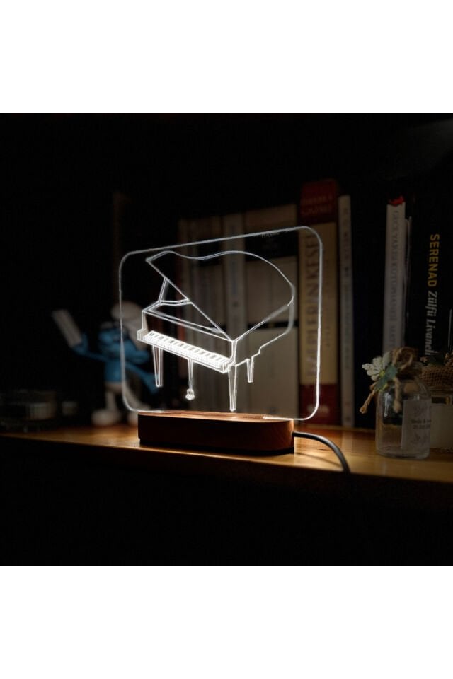 Özel Tasarım Piyano - Gece Lambaları - Tuş Hassasiyetli 88 Tuşlu Dijital Piyano