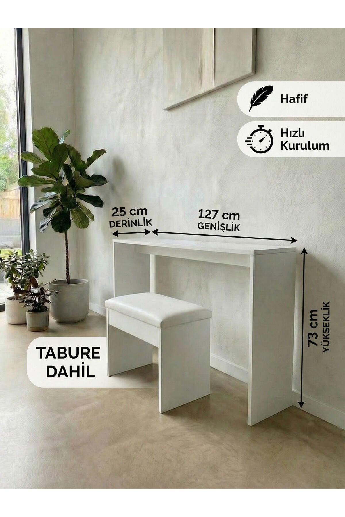 Montavo Piyano Sehpası Beyaz Çift Kol (PS-35 / PLX-80WH / JDP-8830 Uyumlu)