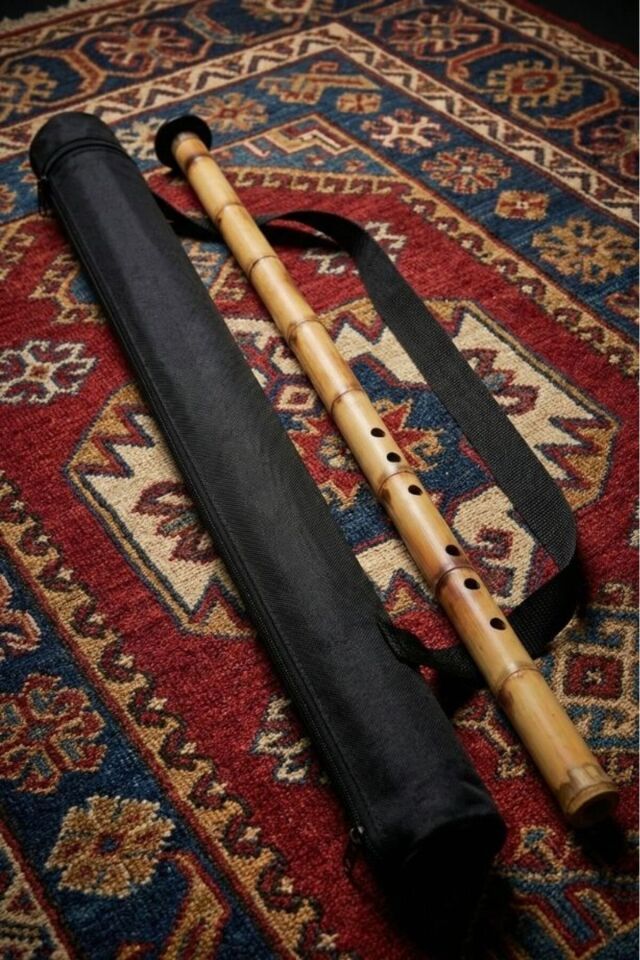 RH-SI210 1. Sınıf Hatay Kamışı Kız Ney (Si) - Kılıf Hediyeli Başlangıç Seti - Özel Kutu ile Gönderim