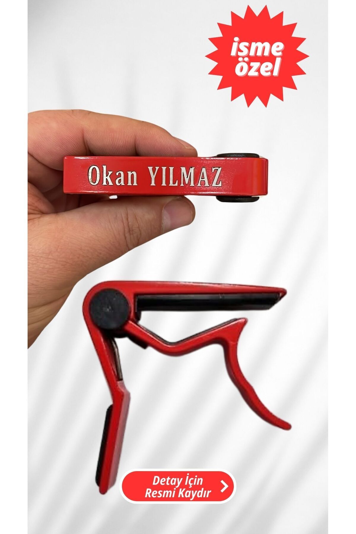 Fc-75bk Kırmızı Gitar Ve Bağlama Kaposu - 1. Sınıf - İsme Özel