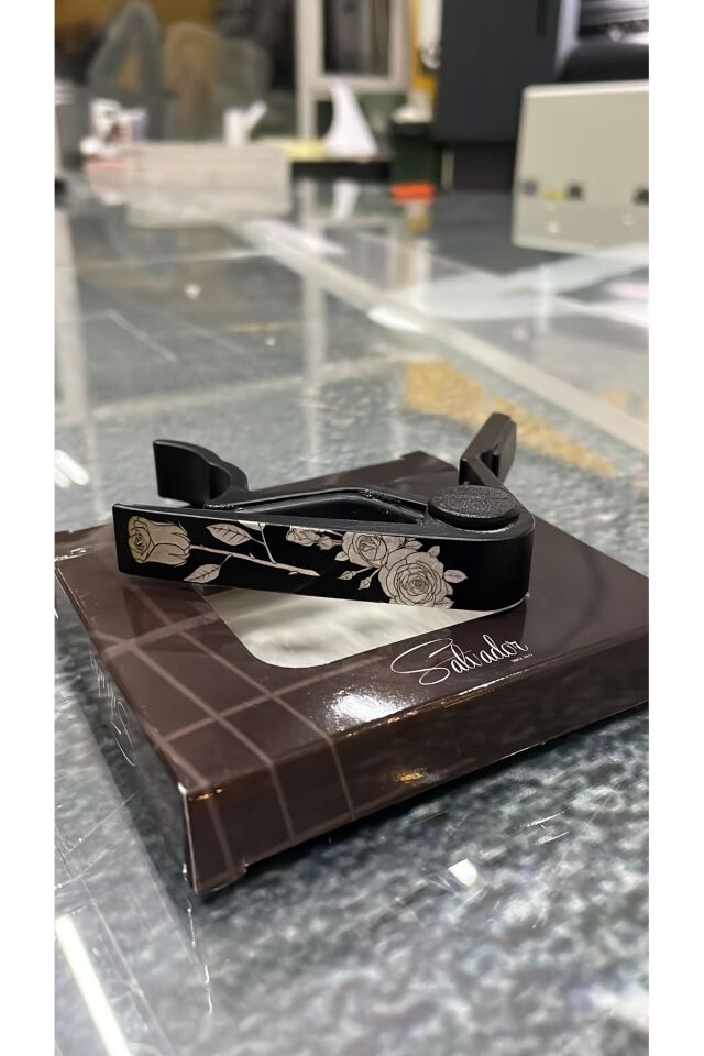 Sv-75bk Siyah Gül Desenli Gitar Ve Bağlama Kaposu - 1. Sınıf