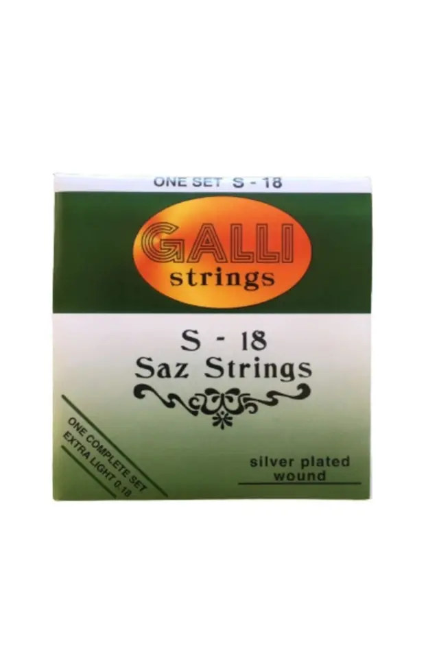0,18 Kısa Sap Saz Teli (BAĞLAMA TELİ) S-18
