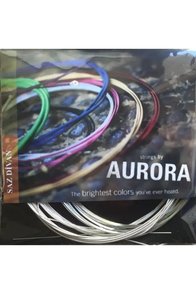 0.25 Divan Bağlama Teli Beyaz Bambamlı