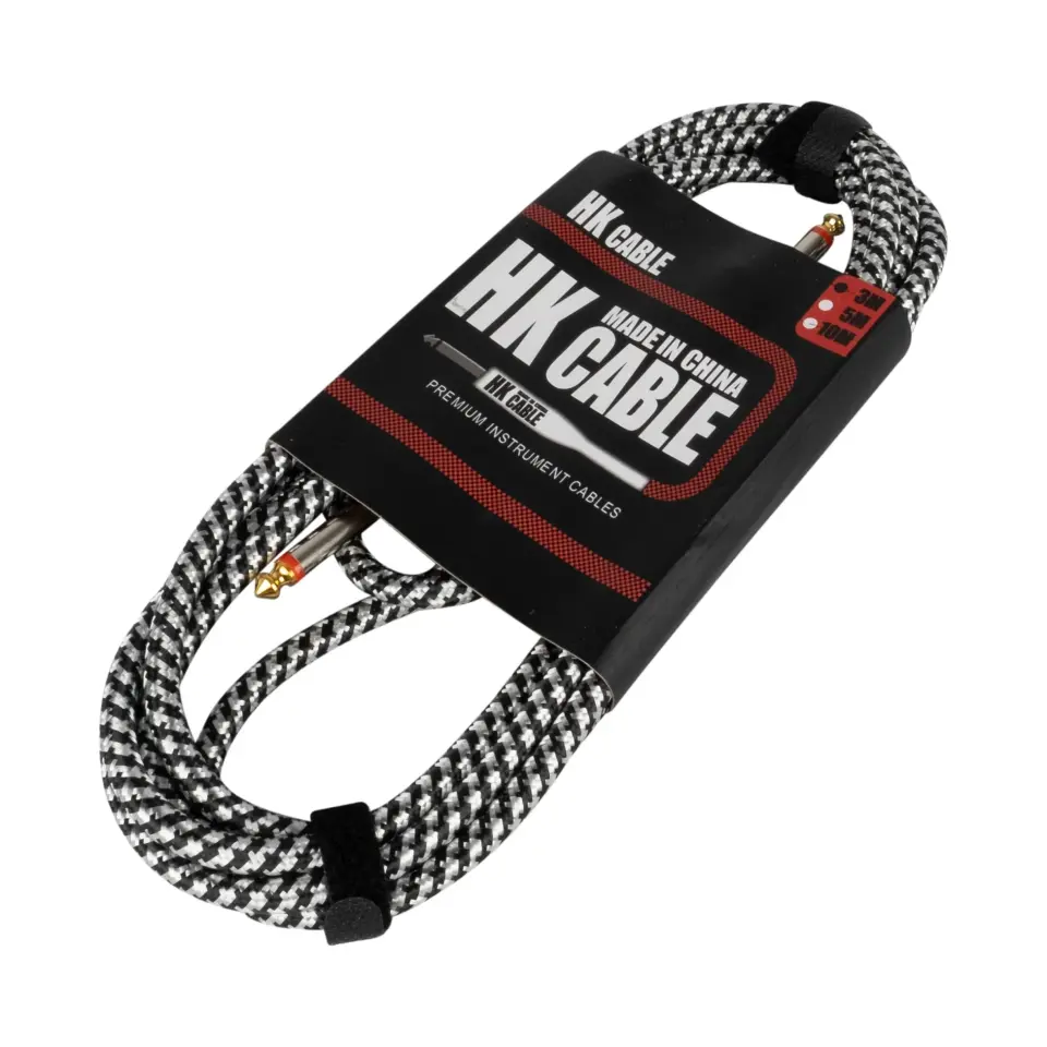 3 Metre Örgü Kablo (Siyah - Beyaz)