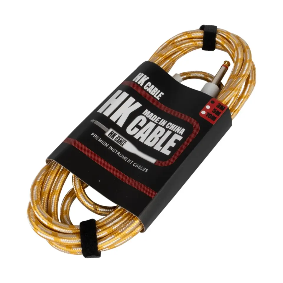 3 Metre Örgü Kablo (Turuncu - Beyaz)