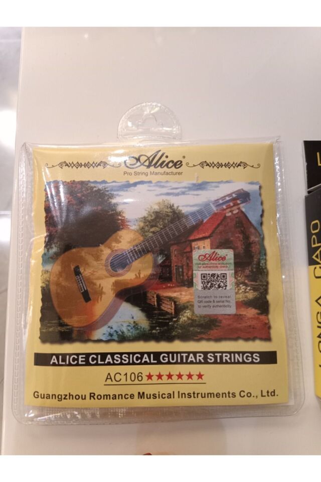 Klasik Gitar Teli A-106 + PENA SETİ + BURGU ÇEVİRİCİ + GİTAR KAPOSU