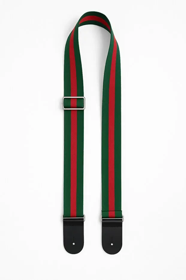 Gitar Omuz Askısı Hakiki Deri Uçlu 79-145cm