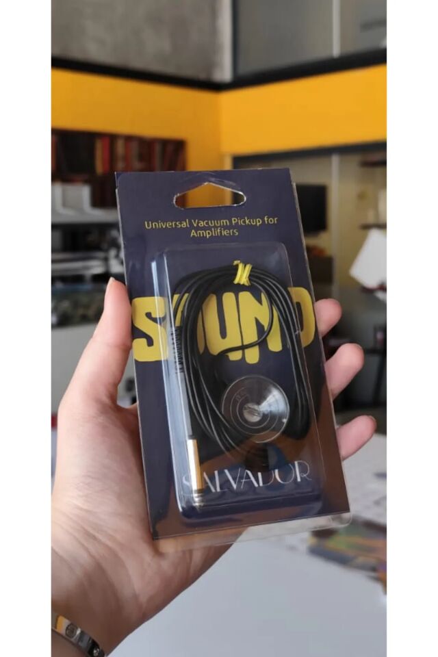 Gitar, Bağlama Ve Perküsyon Enstrumanları Için Vakumlu Öpücük Mikrofon