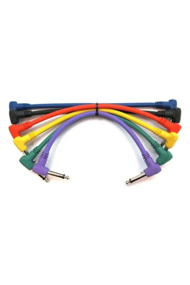 I6-243 Model 6 Lı Pedal Ara Kablo 6 Adet Pedal Kablosu