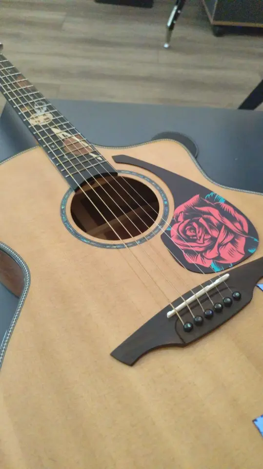 Kişiselleştirilebilir Pickguard Akustik Gitar Kendinden Yapışkanlı (Pena Korumalığı)