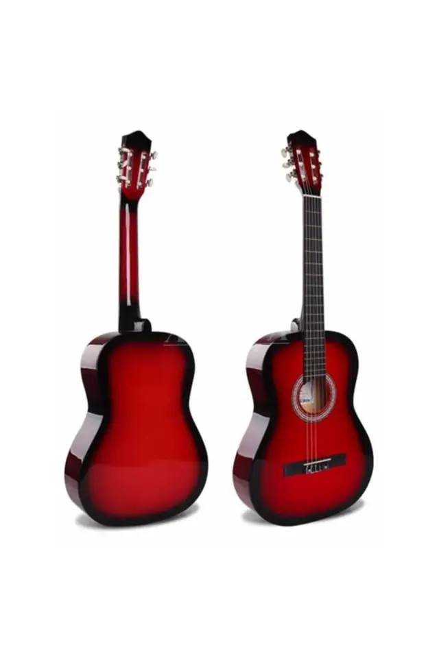Klasik Gitar Model 55-Kırmızı (Pedsiz Kılıf Hediye)