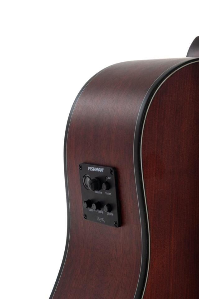Strauss SAC-JF-BK EQ Elektro Akustik Gitar Siyah Siyah