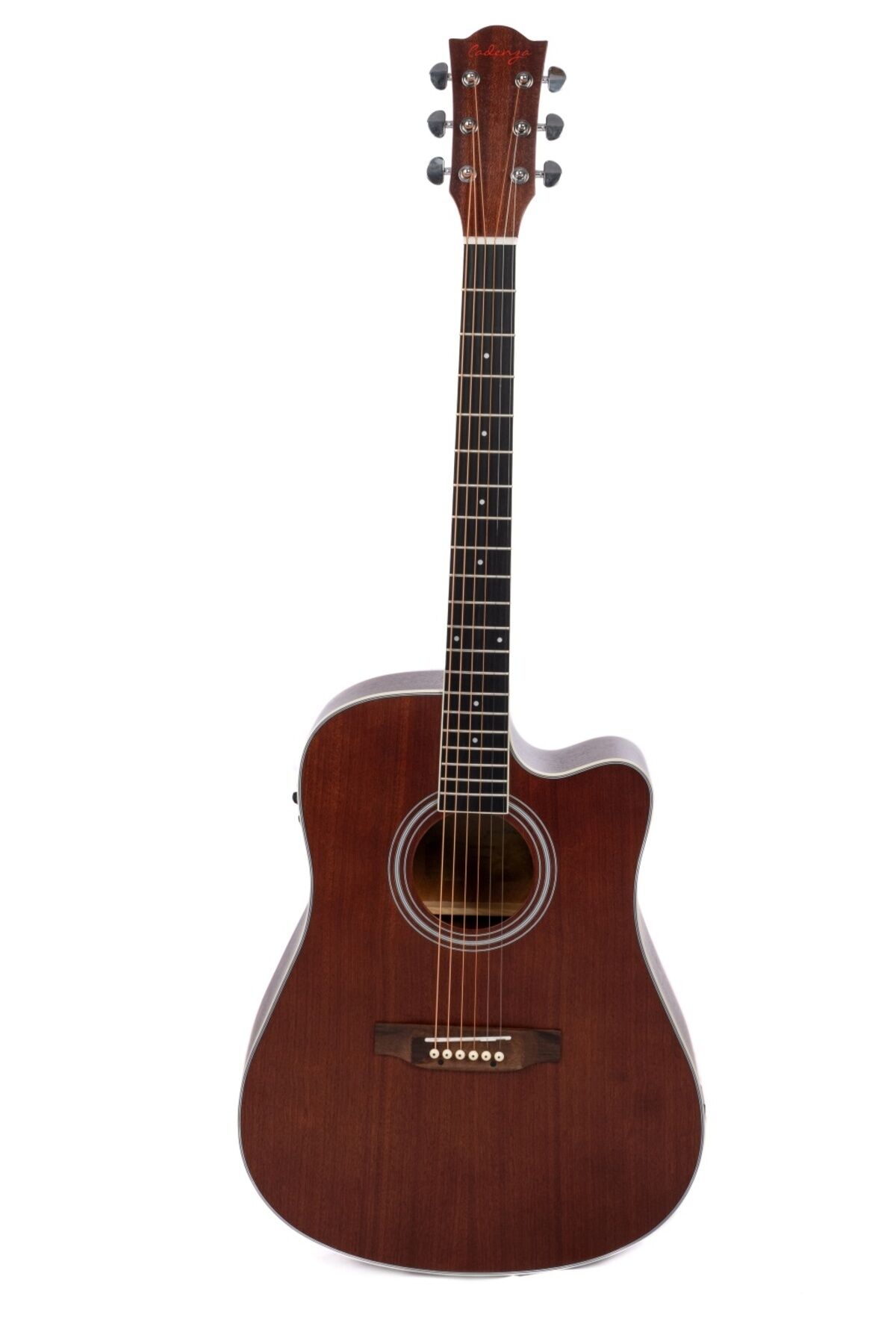 Cadenza MOD A-204EQ Elektro Akustik Gitar - MAUN Kahverengi