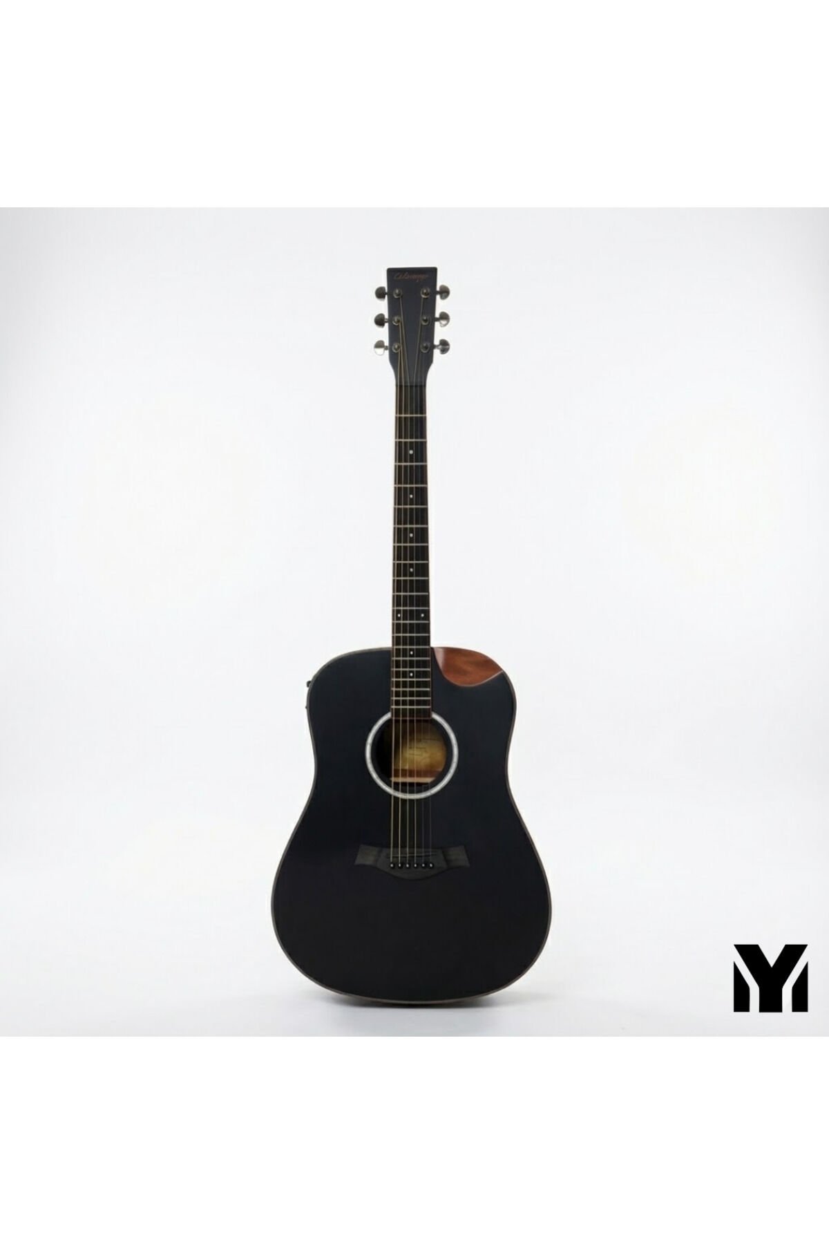 Cadenza MOD A-208 BKEQ Elektro Akustik Gitar-SİYAH Siyah
