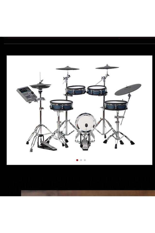 HAMPBACK ACE 970 Elektronik Davul Siyah