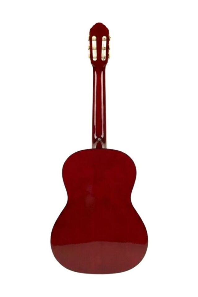 ATL441708 Klasik Gitar 4/4 Yetişkin Boy Sap Ayarlı Full Set Kırmızı