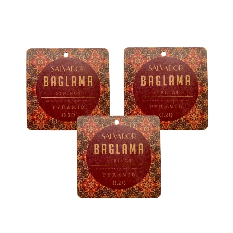 Premium 0.20 Uzun Sap Bağlama Teli (3 Takım)