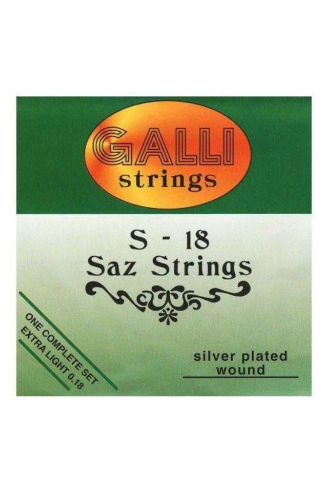 S-18 Bağlama Teli 0.18 Kısa Sap Tel Takımı