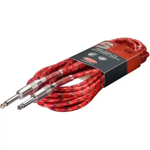 SGC6VT Rd 6m. Vintage Gitar Kablosu