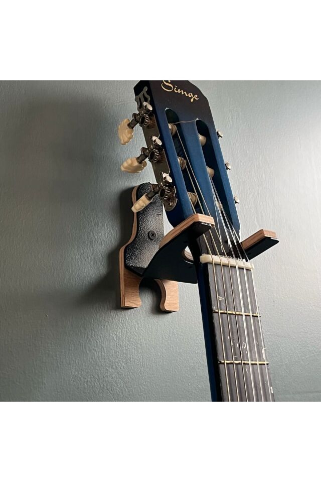 Montavo MNT0225 Sac Demir Gitar Duvar Askısı – 2mm Çelik Aparat Destekli Tüm Gitarlar