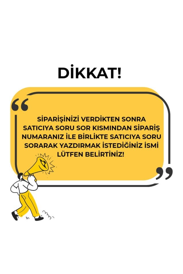 Ankara Gürgen Ağacı Oyun Kaşığı Takımı (İSME ÖZEL) (4 ADET)