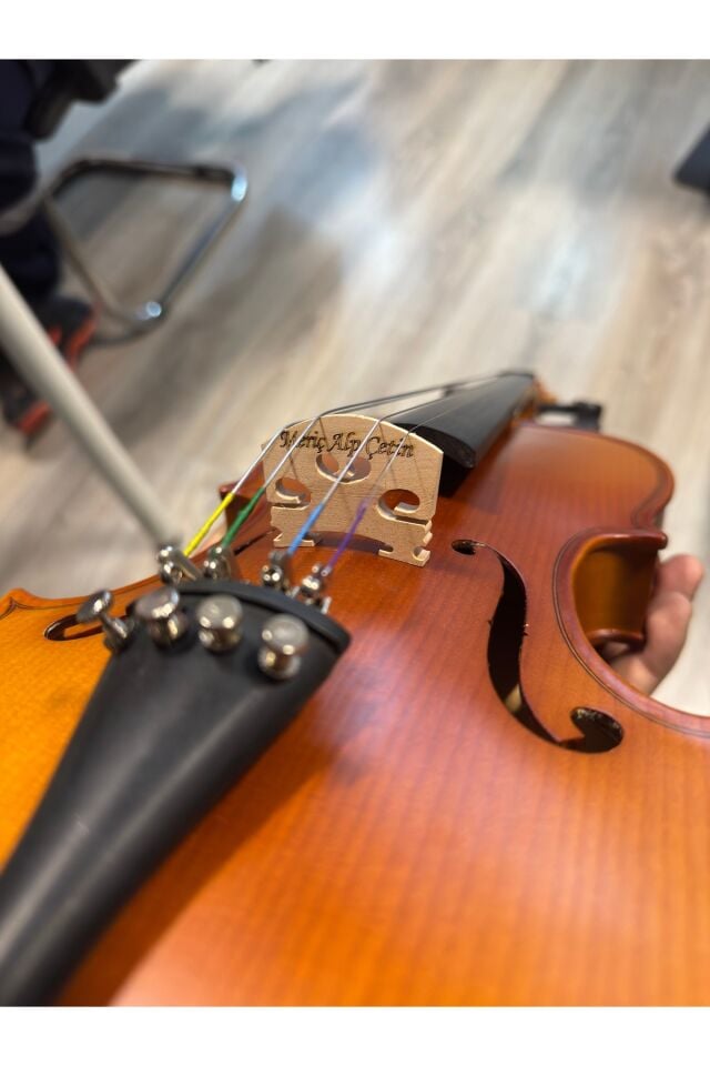 İSME ÖZEL - Keman Köprüsü 4/4 Kelebek Ağacı