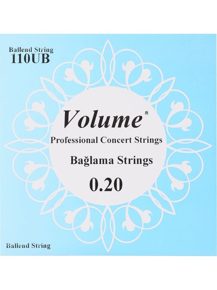 110UB Boncuklu Uzun Sap Bağlama Teli 0.20 Concert Serisi - Profesyonel Konser Teli