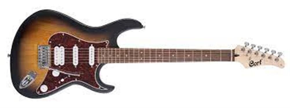 CORT G110OPSB Elektro Gitar - Open Pore Sunburst (H-S-S)