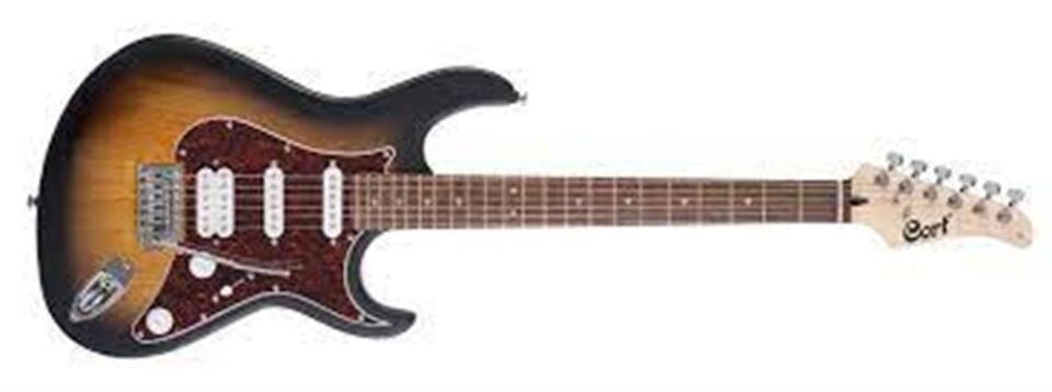 CORT G110OPSB Elektro Gitar - Open Pore Sunburst (H-S-S)