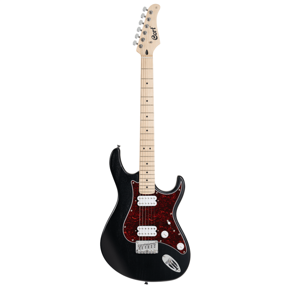 CORT G100HHOPB Elektro Gitar - Open Pore Black (H-H)