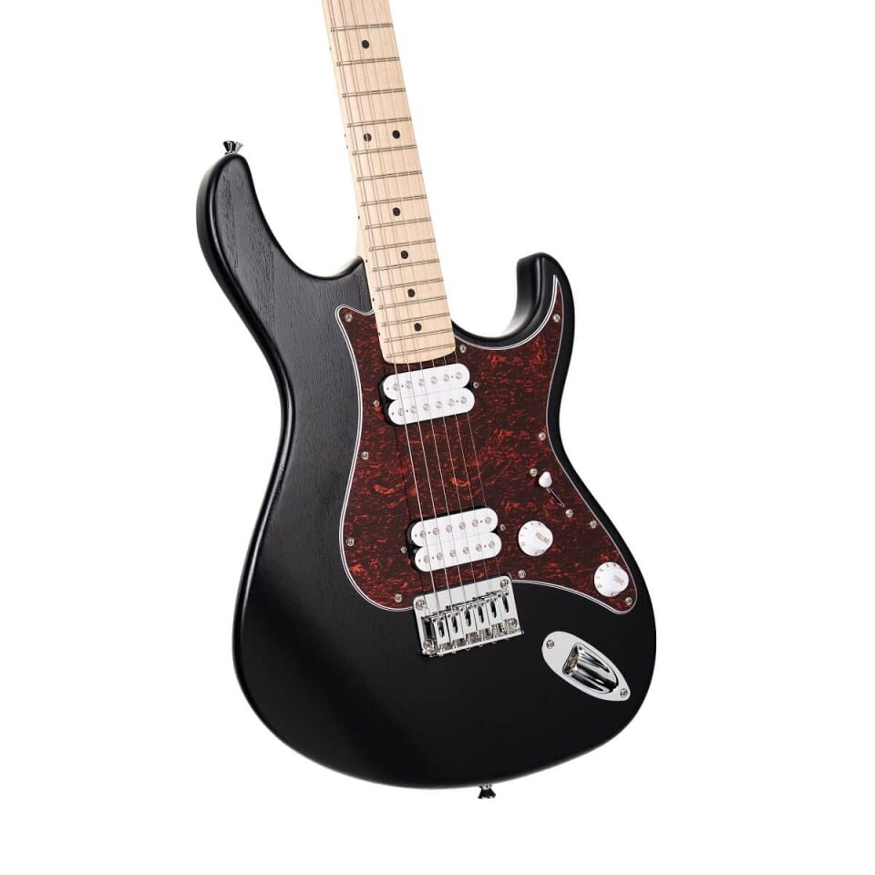 CORT G100HHOPB Elektro Gitar - Open Pore Black (H-H)