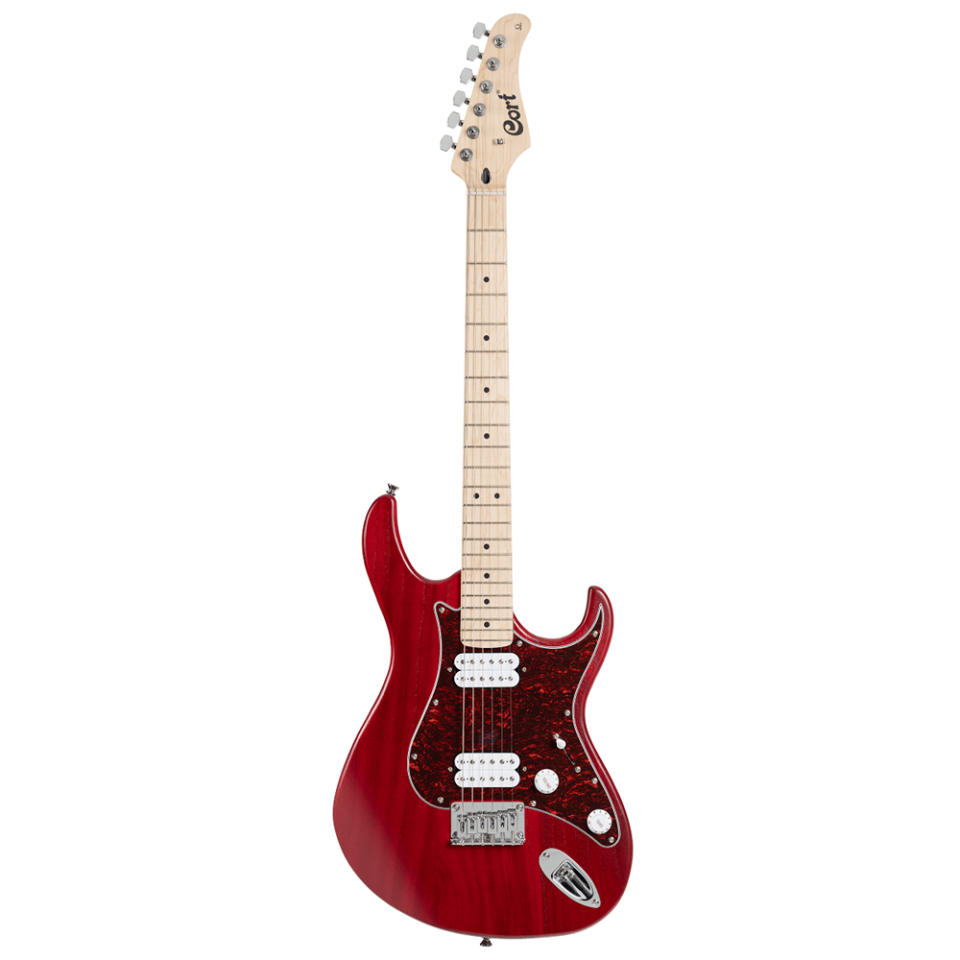 CORT G100HHOPBC Elektro Gitar - Open Pore Black Cherry (H-H)