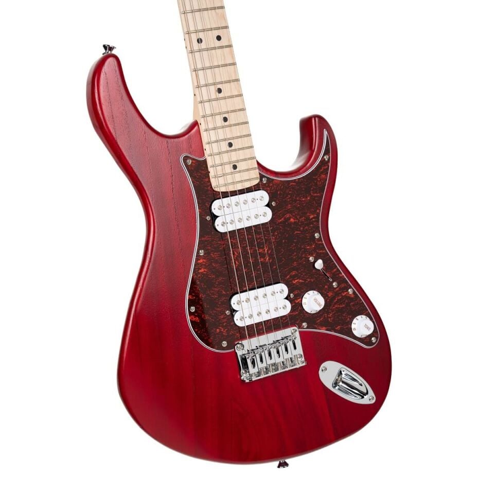 CORT G100HHOPBC Elektro Gitar - Open Pore Black Cherry (H-H)