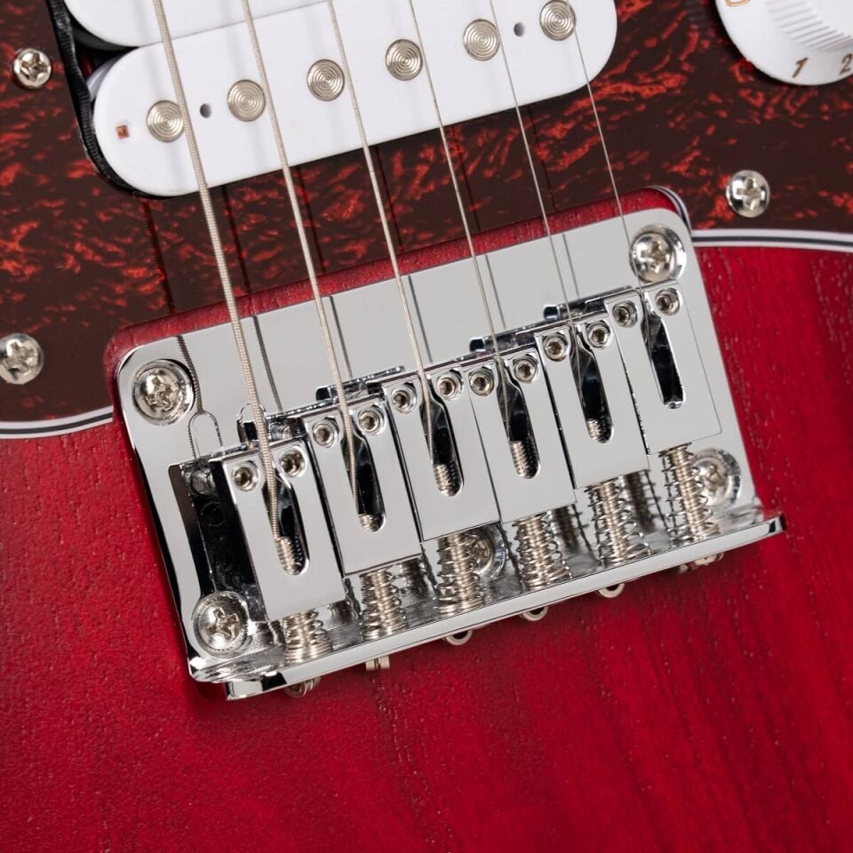 CORT G100HHOPBC Elektro Gitar - Open Pore Black Cherry (H-H)