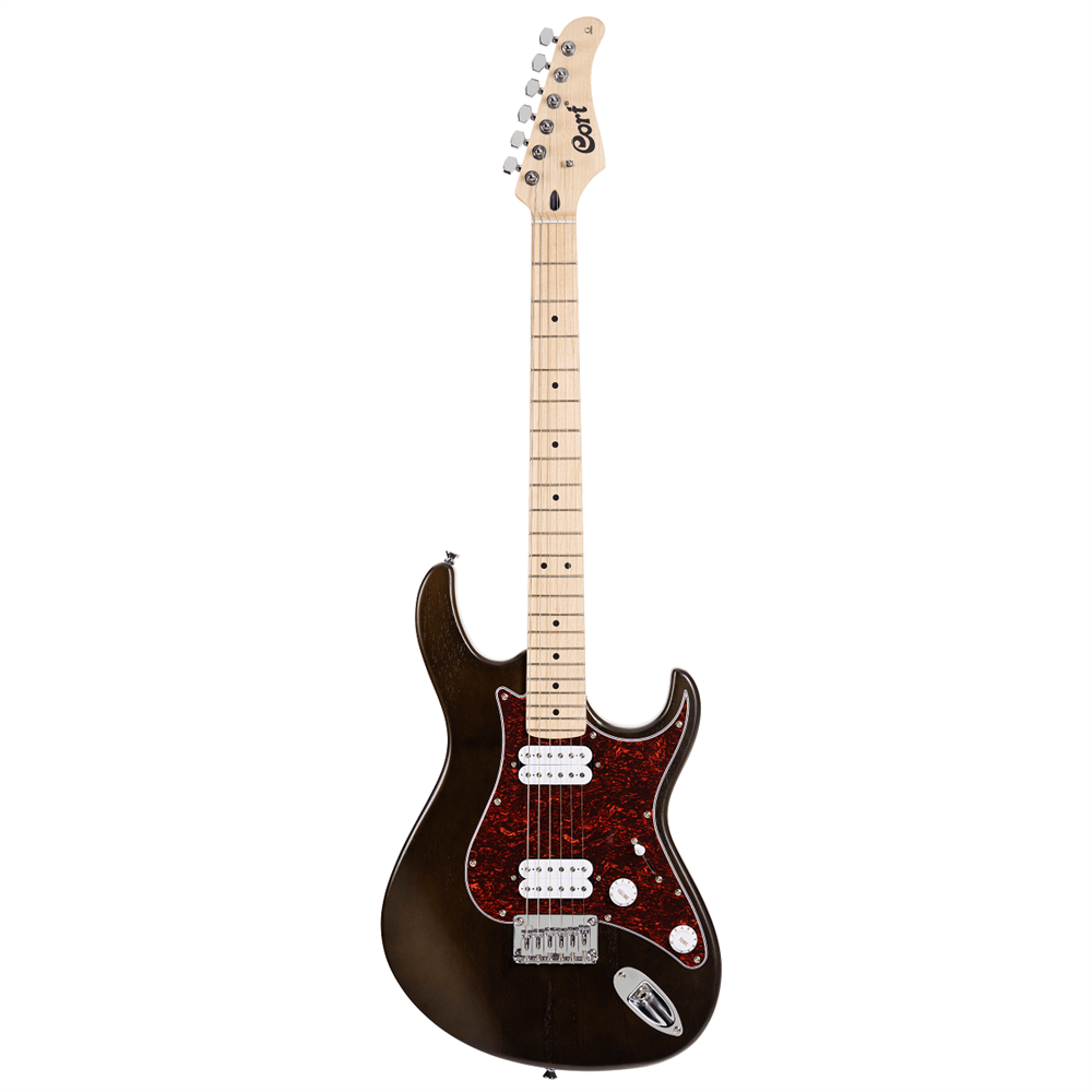 CORT G100HHOPW Elektro Gitar - Open Pore Walnut (H-H)