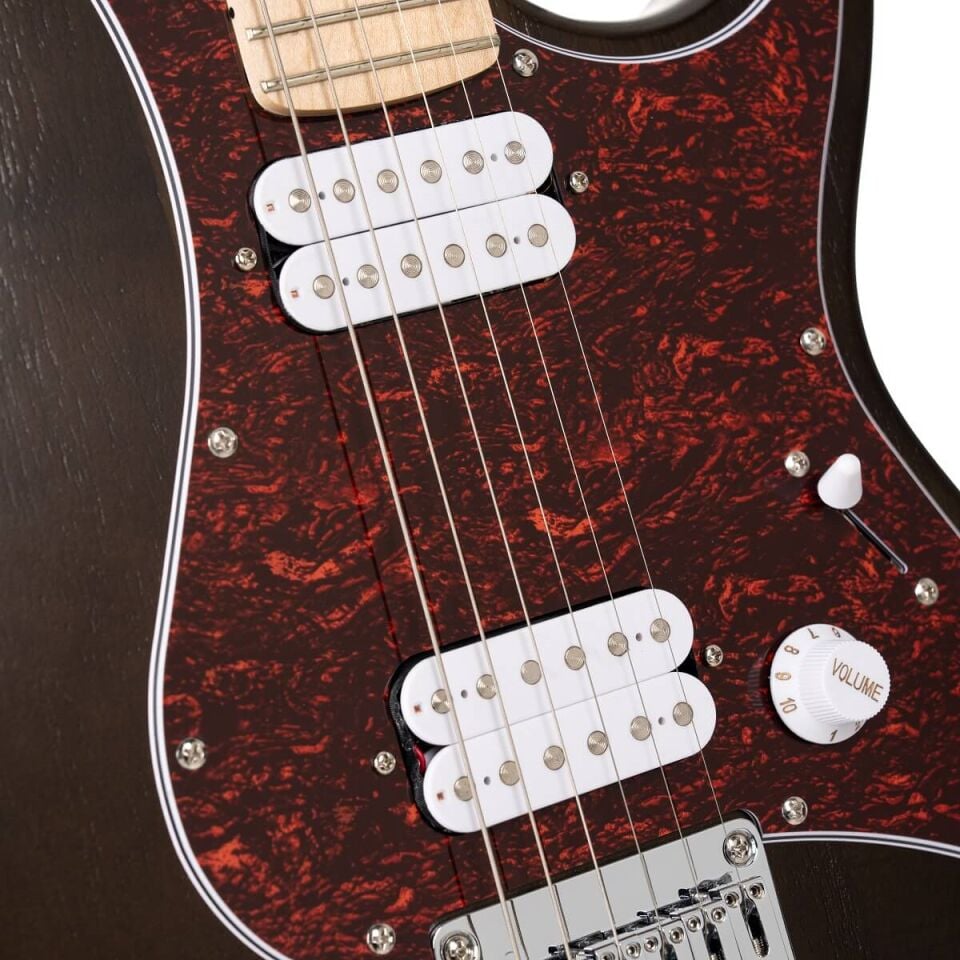 CORT G100HHOPW Elektro Gitar - Open Pore Walnut (H-H)