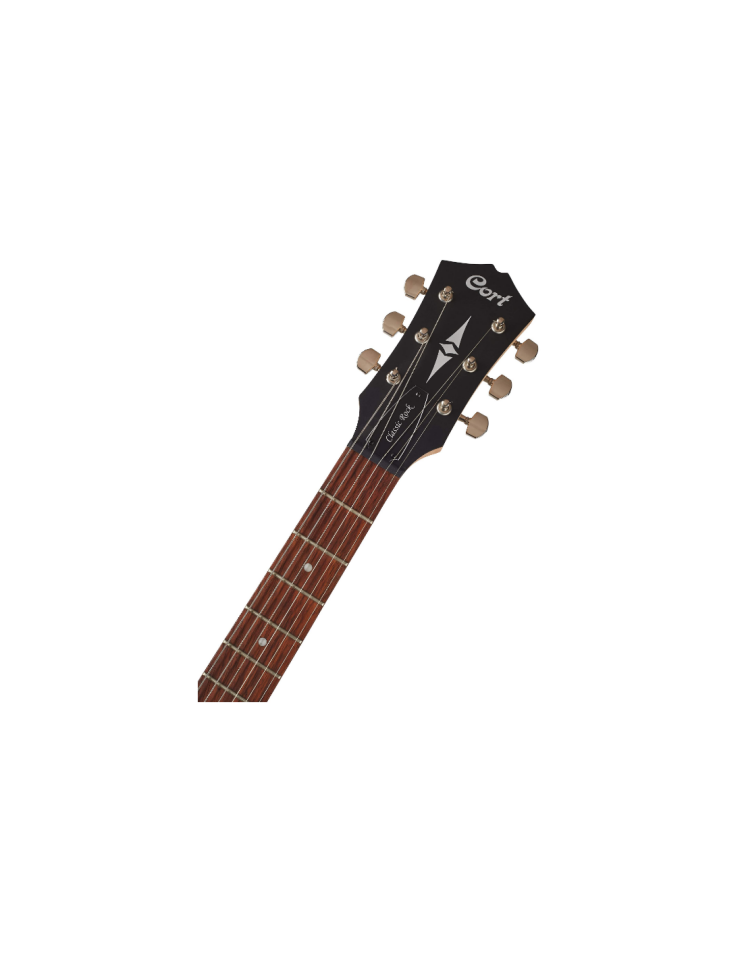 CORT CR50BK Elektro Gitar - Siyah (H-H)