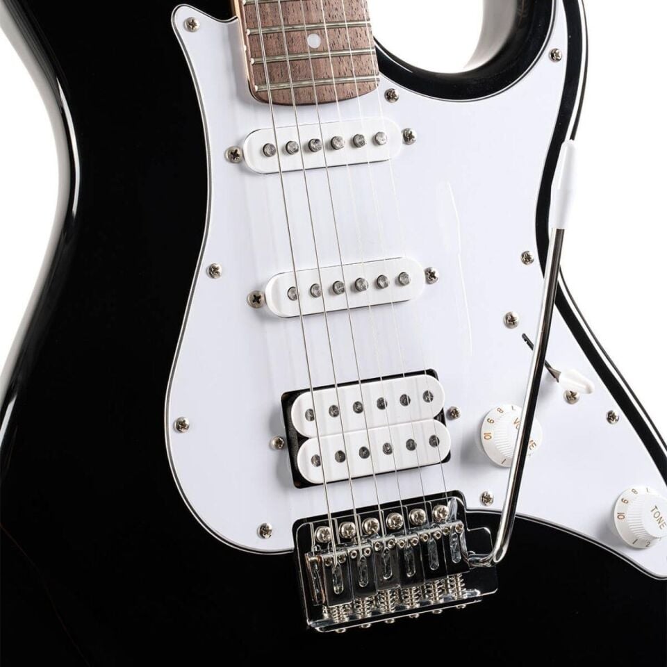 CORT G200BLK Elektro Gitar - Siyah (H-S-S)